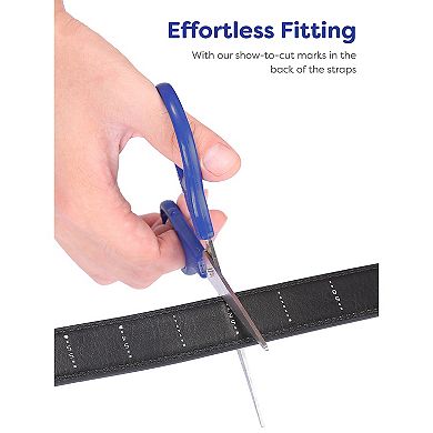 Men's Modern Matte Leather Ratchet Belt