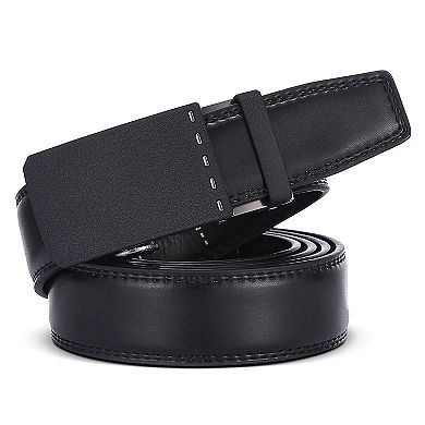 Men's Modern Matte Leather Ratchet Belt