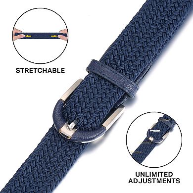 Men's Twill Weave Elastic Belt