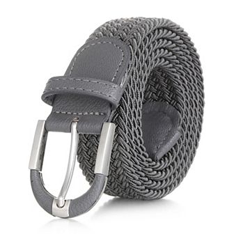 Men's Twill Weave Elastic Belt