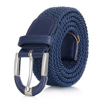 Men's Twill Weave Elastic Belt