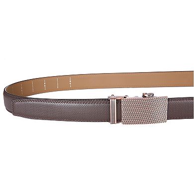 Men's Textured Clip Ratchet Belt