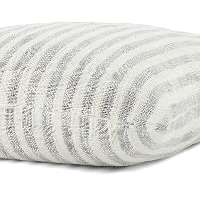Urban Loft's Yarn-dyed Cotton Decor Throw Pillow In Bengal Stripe