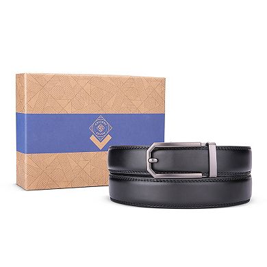 Men's Model Design Leather Ratchet Belt