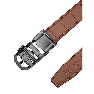 Men's Model Design Leather Ratchet Belt