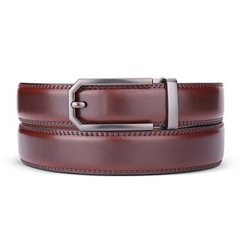 Men's Model Design Leather Ratchet Belt