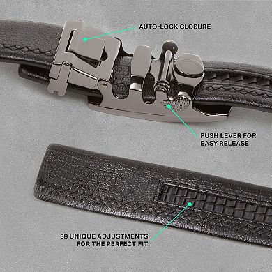 Men's Stipple Premium Ratchet Belt