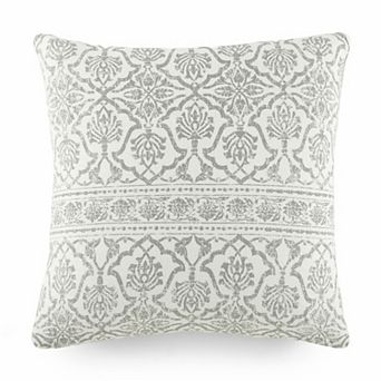 Urban Loft's Elegant Patterns Cotton Decor Throw Pillow In Antique Floral