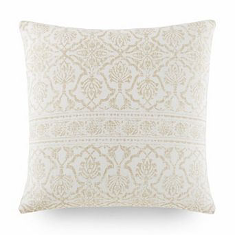 Urban Loft's Elegant Patterns Cotton Decor Throw Pillow In Antique Floral