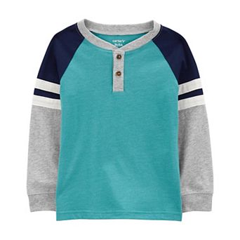 Toddler Boy Carter's Colorblock Henley T-Shirt