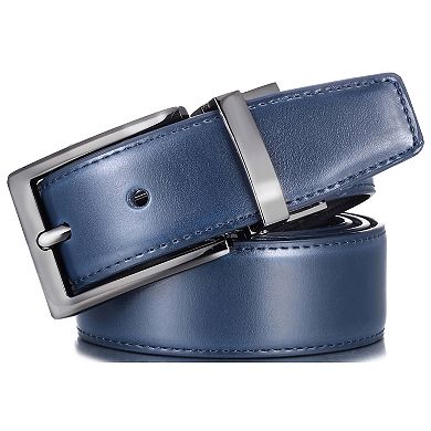 Men's Chameleon Buckle Leather Belt
