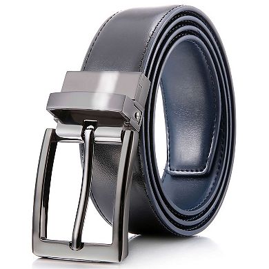 Men's Chameleon Buckle Leather Belt