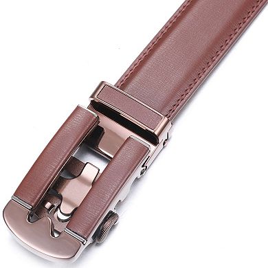 Men's Magnet Leather Ratchet Belt