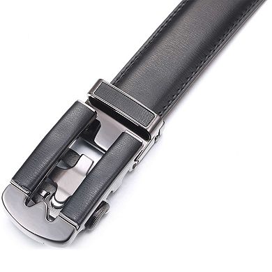Men's Magnet Leather Ratchet Belt