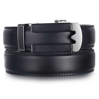 Men's Magnet Leather Ratchet Belt