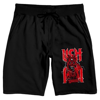 Men's Dungeons & Dragons Red Lich 9" Pajama Shorts
