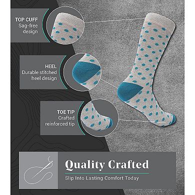 Men's Retro Collection Dress Socks 12 Pack