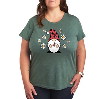 Plus Ladybug Gnome Graphic Tee
