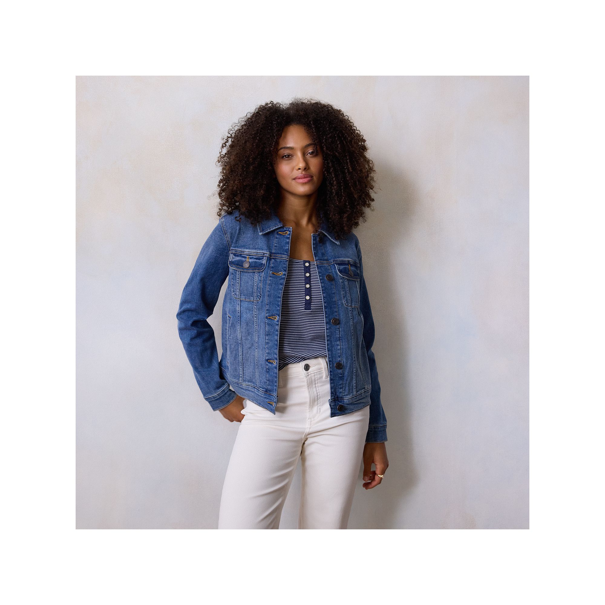 Womens LC Lauren Conrad Denim Jacket, Size: XS, Tate Blue