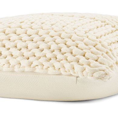 Urban Loft's Cozy Chunky Knit Acrylic Decor Throw Pillow