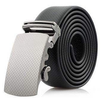 Men's Ornate Metallic Ratchet Belt