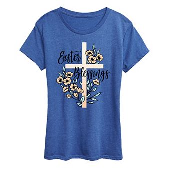 Women's Easter Blessings Graphic Tee