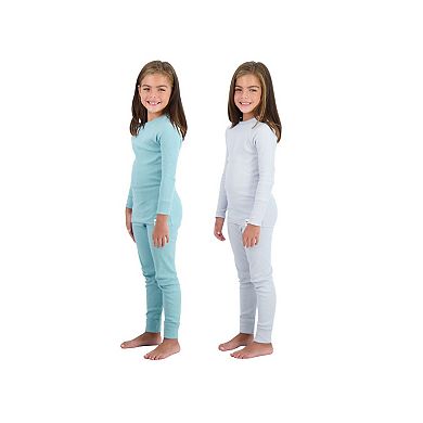 Sleep On It 100% Organic Cotton Rib Knit Snug-fit Multi Piece Pajama Set For Boys