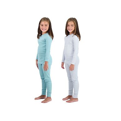 Sleep On It 100% Organic Cotton Rib Knit Snug-fit 4 &amp; 6-piece Pajama Sets For Boys - Big Kids