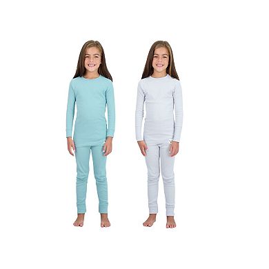 Sleep On It 100% Organic Cotton Rib Knit Snug-fit Multi Piece Pajama Set For Boys