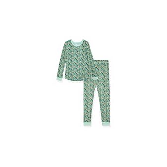 Sleep On It Girls 2 pc Super Soft Jersey Snug-Fit Pajama Top and Pajama Pant Set - Toddler