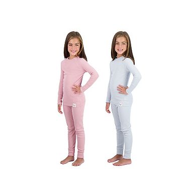 Sleep On It 100% Organic Cotton Rib Knit Snug-fit Multi Piece Pajama Set For Boys