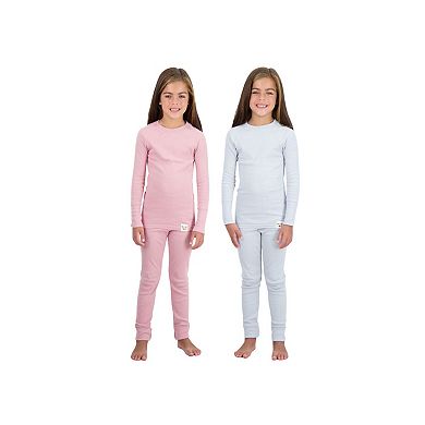 Sleep On It 100% Organic Cotton Rib Knit Snug-fit Multi Piece Pajama Set For Boys