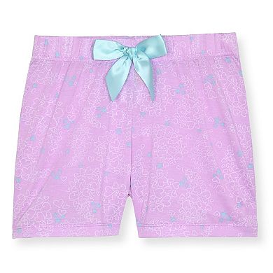 Sleep On It Girls 2-Piece Super Soft Jersey Snug-Fit Pajama Top and Pajama Pant Set