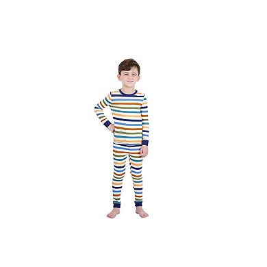 Sleep On It Boys 2-Piece Super Soft Jersey Snug-Fit Pajama Top and Pajama Pants Set - Little Kids