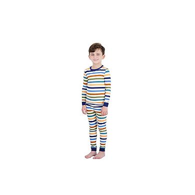 Sleep On It Boys 2-Piece Super Soft Jersey Snug-Fit Pajama Top and Pajama Pants Set - Little Kids