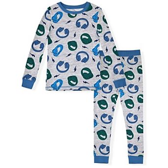 Sleep On It Boys 2 pc Super Soft Jersey Snug-fit Pajama Set