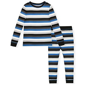 Sleep On It Boys 2 pc Super Soft Jersey Snug-Fit Pajama Top and Pajama Pants Set