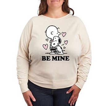 Plus Size Peanuts Be Mine Graphic Tee