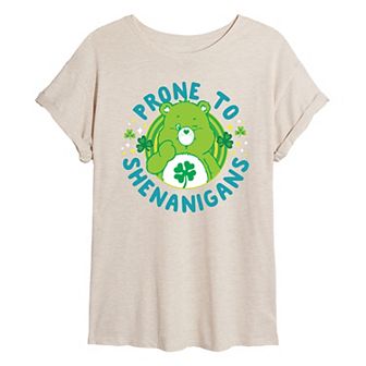 Juniors' Care Bears Prone To Shenanigans Oversized Tee