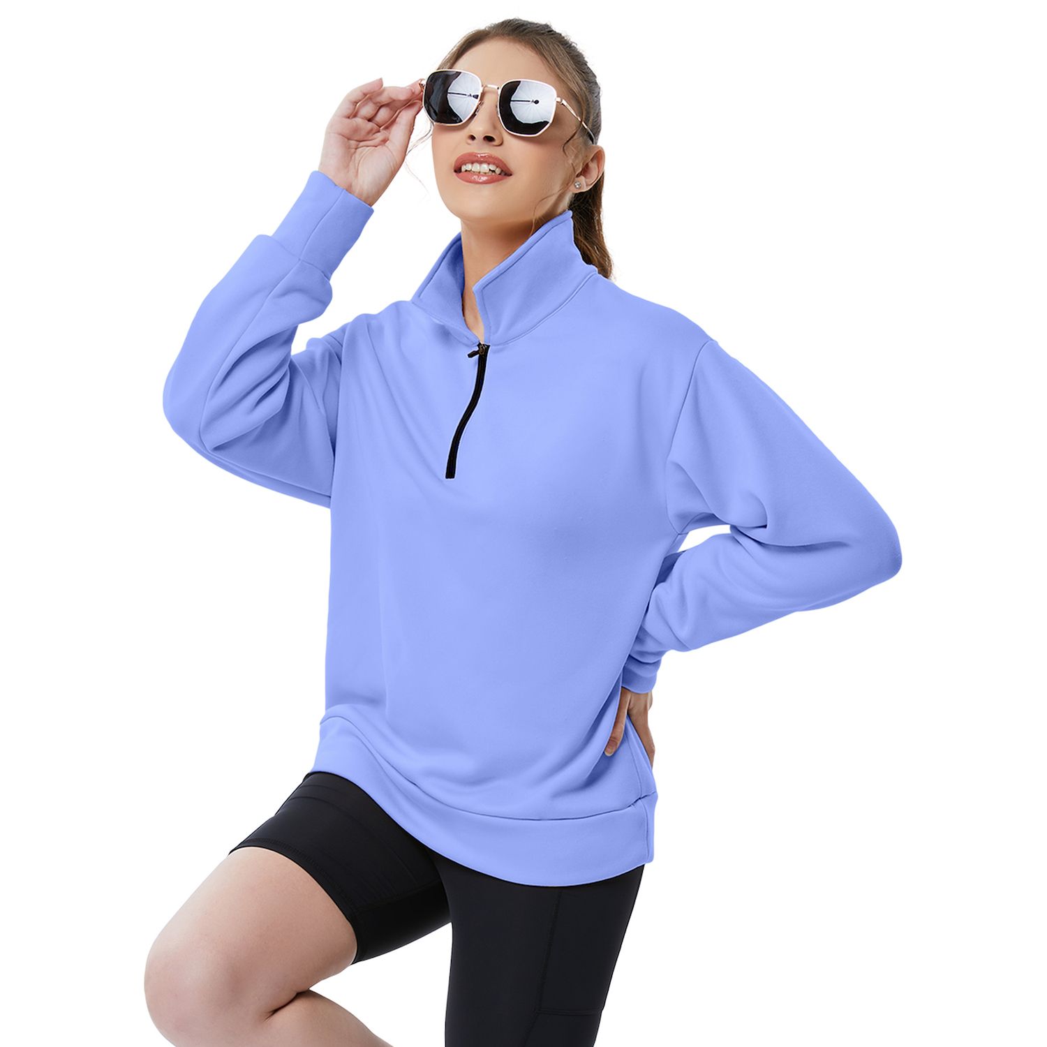 Warm Shirts For Women Baleaf Thermal Shirts For Women Long Sleeve Fleece Thermal Running Shirt Women