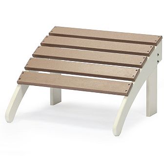 Aoodor HDPE Adirondack Ottoman for Outdoor/Indoor