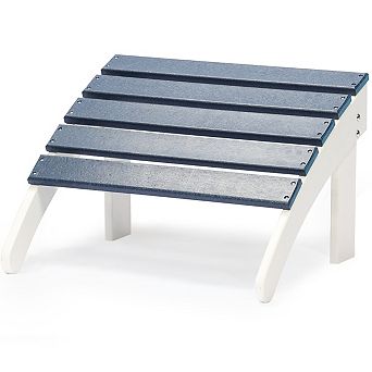 Aoodor HDPE Adirondack Ottoman for Outdoor/Indoor