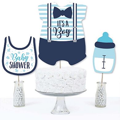 Big Dot Of Happiness It's A Boy - Blue Baby Shower Centerpiece Sticks - Table Toppers - 15 Ct