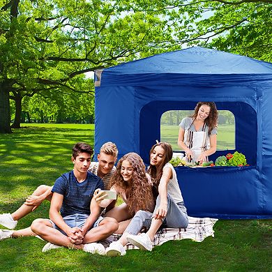 Aoodor 10' x 10' Canopy Sidewall Replacement for Canopy, Pop Up Canopy Tent (Sidewall Only)