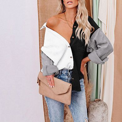Maternity Ribbed Knit Dress V Neck Adjustable Drawstring Halter Tie Long Sleeve Side Slit Midi Dress