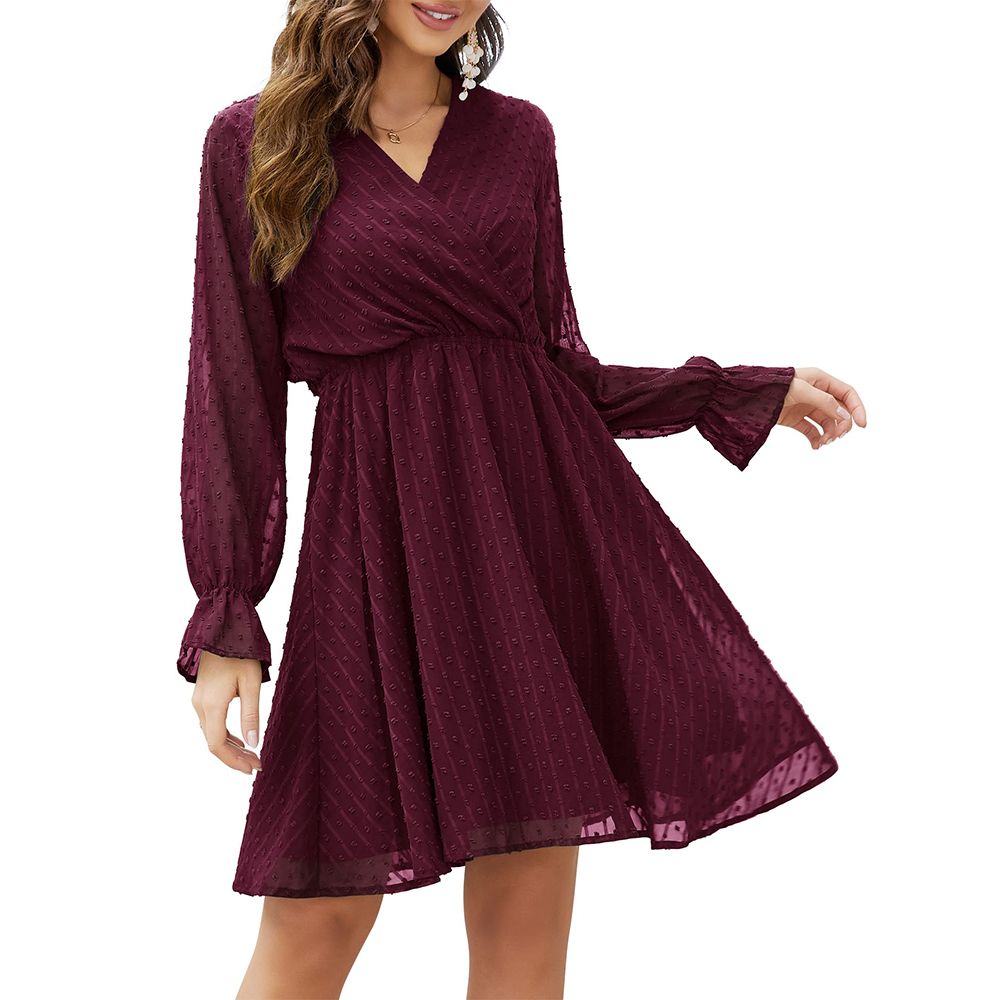 Kohls on sale maroon dress