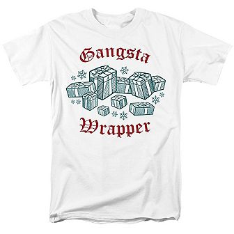 Gangsta Wrapper This Christmas Unisex Adult T-shirt