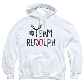 Christmas Team Rudolph Unisex Adult Pullover Hoodie