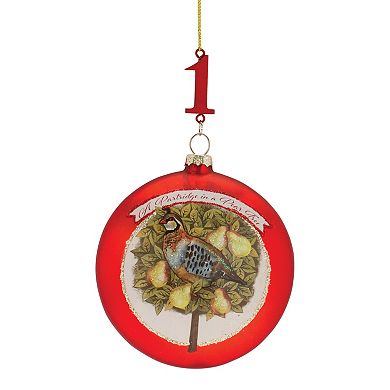 Twelve Days Of Christmas Ornament (Set Of 12)