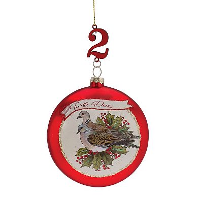 Twelve Days Of Christmas Ornament (Set Of 12)